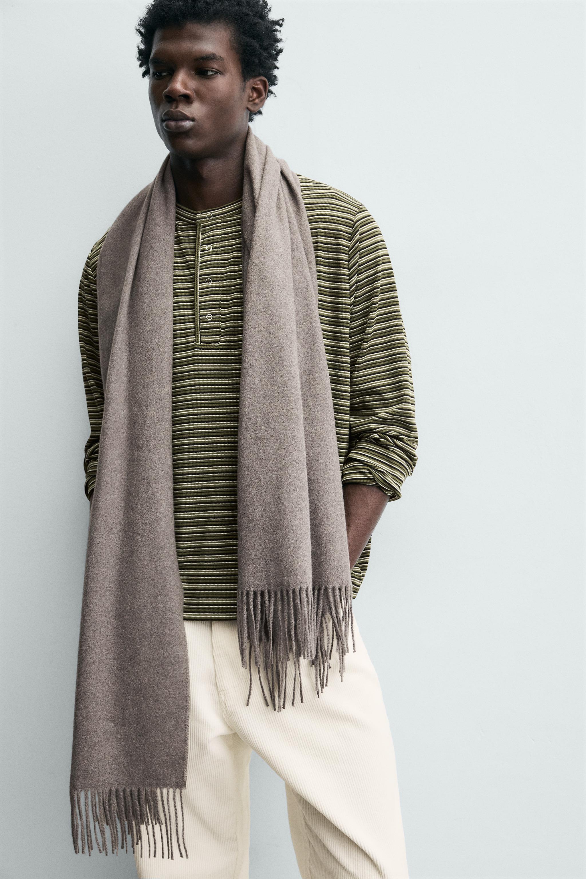 STRIPED HENLEY T-SHIRT